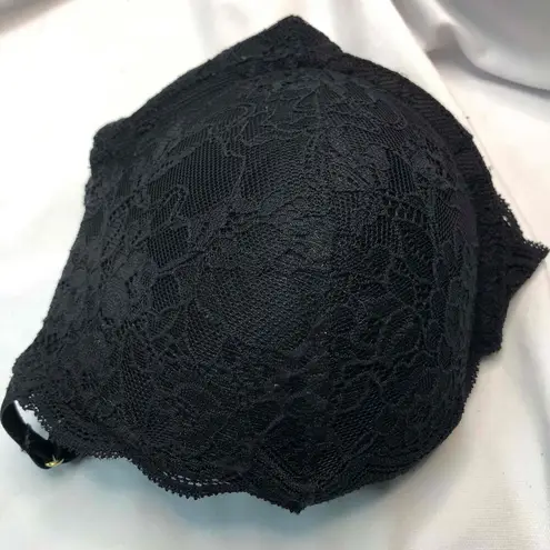 Joyspun Black Soot Lace Bra Adjustable Straps Underwire Womens 38B Size undefined