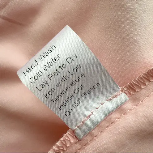 Misook Embroidered Midi Dress Pink Sz XL NWT