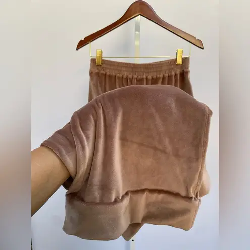 SKIMS Velour Fleece Sleep Pants Sienna Size S