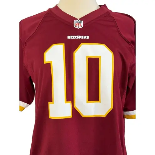 Nike GRIFFIN III 10 Redskins  Jersey NFL Players On Field Fanatics Women’s Sz L