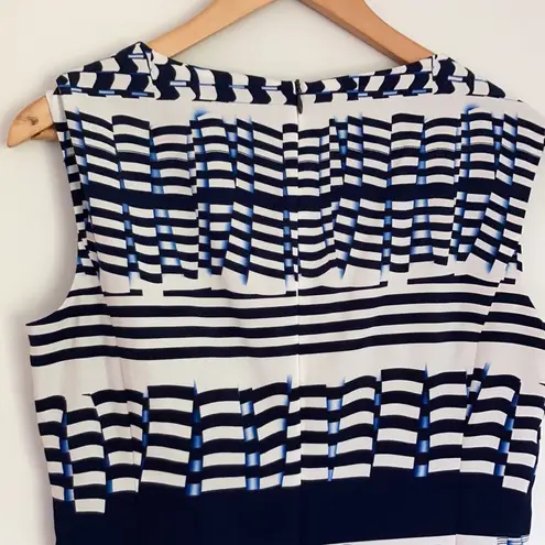 Esprit Navy/White Sheath Dress