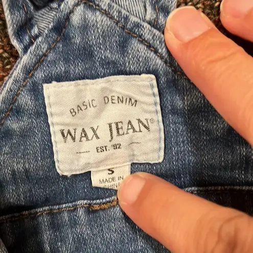 Wax Jean  overalls small