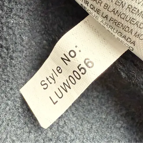 Lole Lolë Glisten Fleece Jacket Black Sz 6