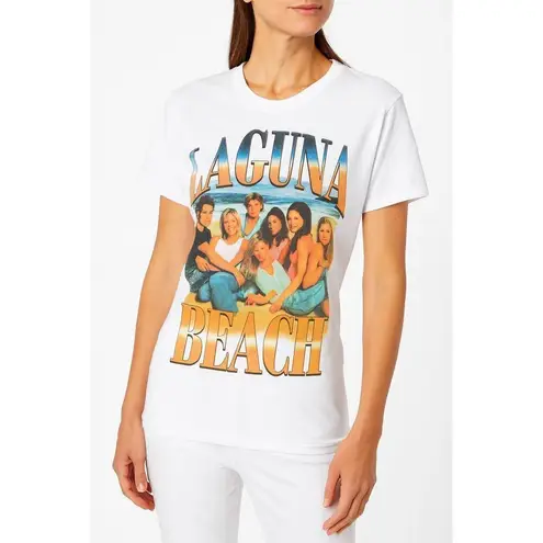 Laguna Beach MTV Retro Graphic Tee Shirt White Unisex Size M New With Tags Size M