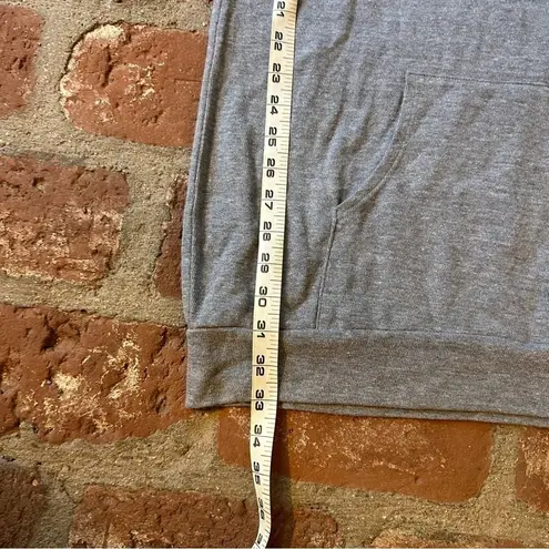 Monrow XS gray hooded dress