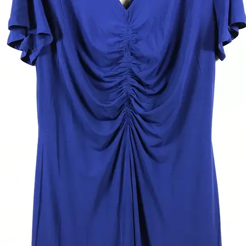 Maggy London Plus Size 14W Dress Flutter Sleeve