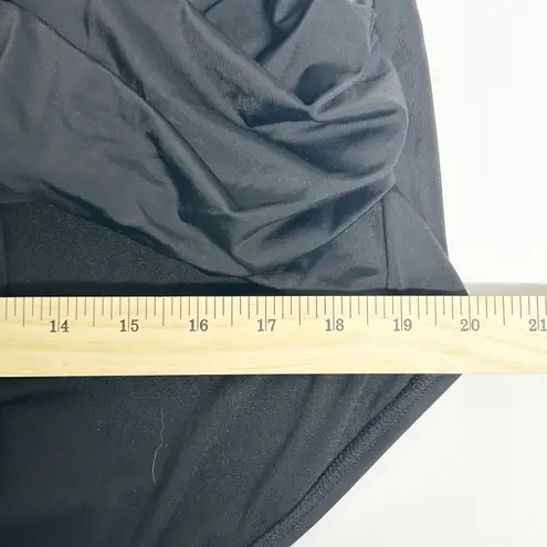 NWT Swim 365 Swimsuits for All Mesh Floral Embellished One Piece Swimsuit 26 Black