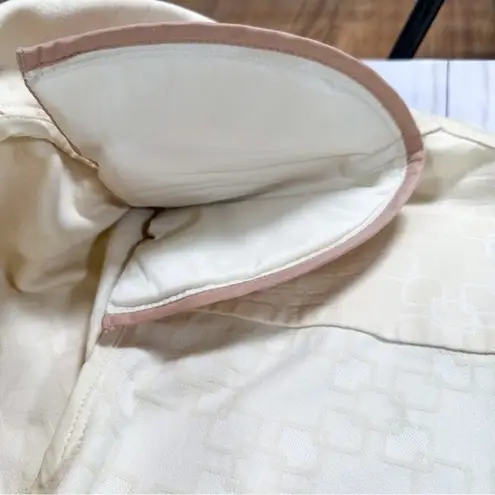 St. John Womens Size Large Vintage Designed Button Long Sleeve Collared Jacket