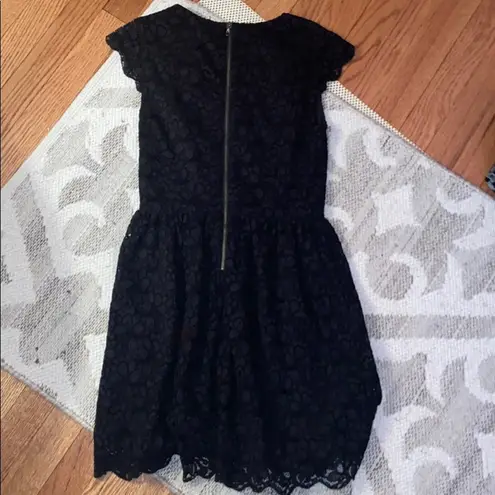 Talula Aritzia black lace dress