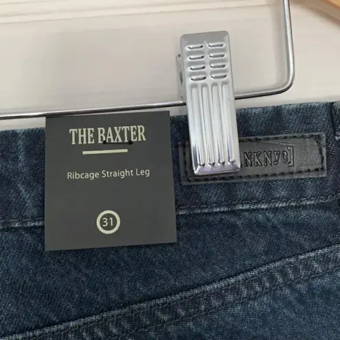 BLANK NYC  The Baxter Ribcage Blue Straight Leg Jeans Size 31