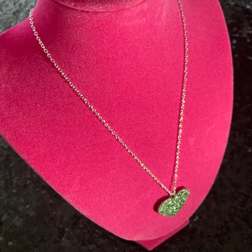 Handmade Bling Rhinestone Sparkle Heart Necklace NWT π