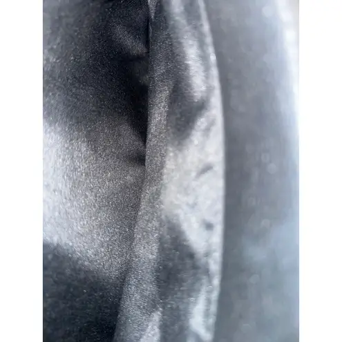 Etienne Aigner Black Leather Tote Bag Gold VTG purse Shoulder Bag Top Handle