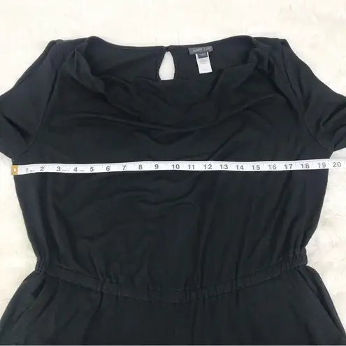 J.JILL Wearever Collection Soft Stretch Black Jumpsuit Long Sleeve Petite Medium Size undefined