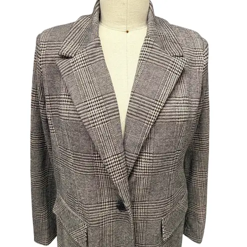Bagatelle Plaid Glen Check Blazer XL | Old Money Academia Gossip Girl NWOT