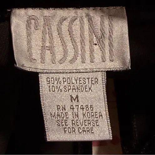 Oleg Cassini Vintage 80s Black Velour Sleek Maxi Dress Goth Emo Witchy Retro M