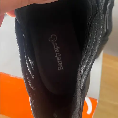 Baretraps  black goldie Ankle boots Criss Cross Boho zip up size 7 NWT