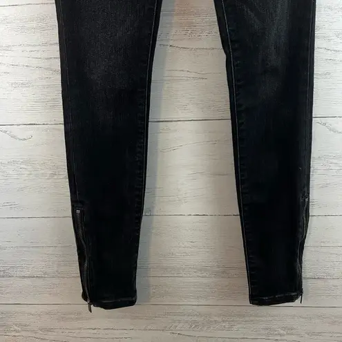 Athleta  Black High Rise Sculptek Skinny Jeans Size 0