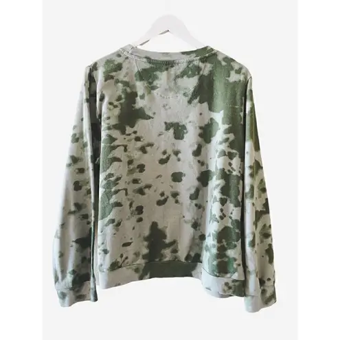 guns n' roses Guns N’ Roses Tie Dye Camo Graphic Long Sleeves Sweatshirt XXL # 1419