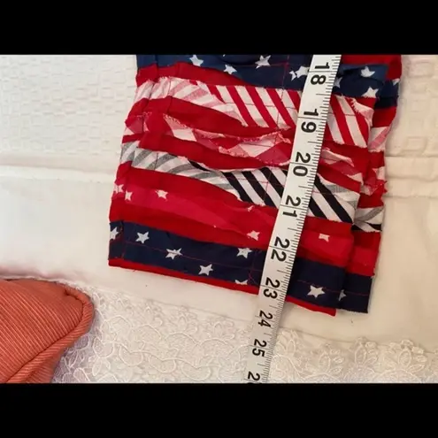 Vintage Keren Hart Red White Blue Jacket perfect for July 4th celebration Size L