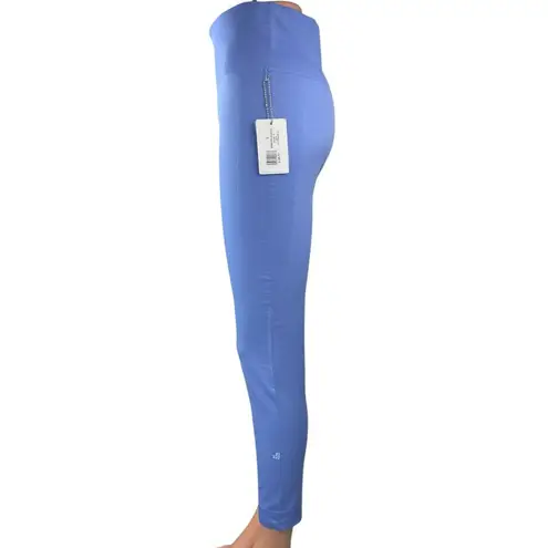 We Wore What NEW Powder Blue High Rise Seamless Athletic Leggings Pants Size L
