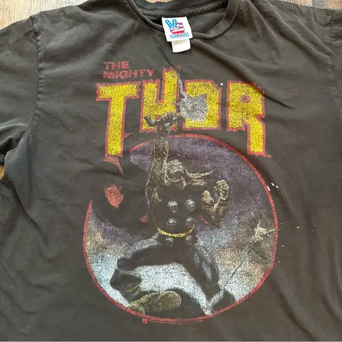 JUNK FOOD FOREVER “The Mighty Thor” unisex tee shirt, size M Black Size M