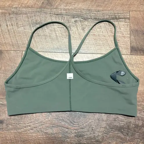 Vuori “All The Feels” Olive Sports Bra Size XL