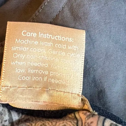 Ink & Ivy 3/4 Sleeve 3 Button Henley Teal Top. Women's Size XL Blue