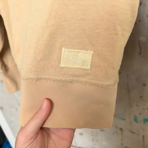 Rag and Bone  Beige Fleece Sweatshirt - Image 4