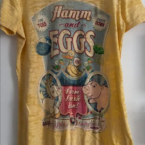 Disney Pixar Toy Story "Hamm and Eggs" graphic t