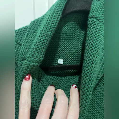 Green Knit Sweater Sz L Size L