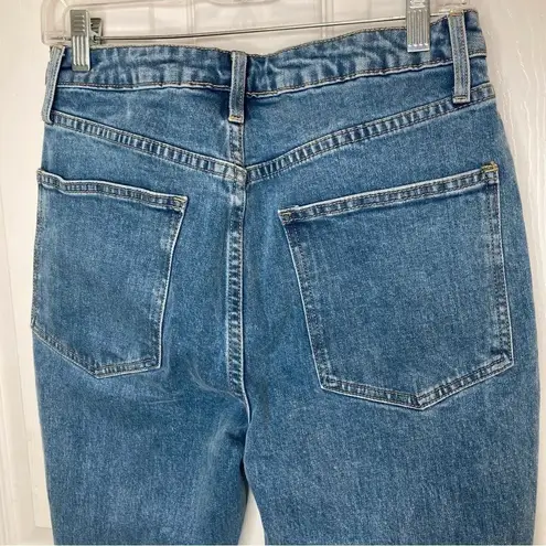 We Wore What The Danielle High Rise Vintage Straight Button Fly Jeans Size 29