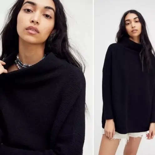 Free People  Ottoman Slouchy Oversized Tunic Sweater