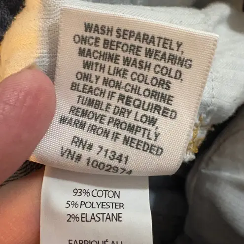 L.L. Bean Denim Jeans Straight Leg Dark Wash Comfortable Size 10 Regular Blue