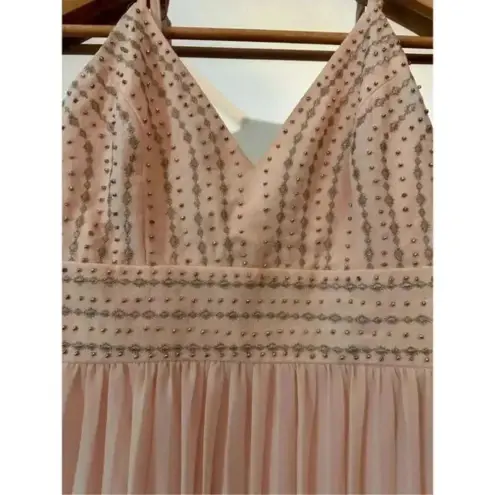 Lulus  Glamorous Gala  Pink Dress M Wedding GuestBridesmaid Formal Evening Gown