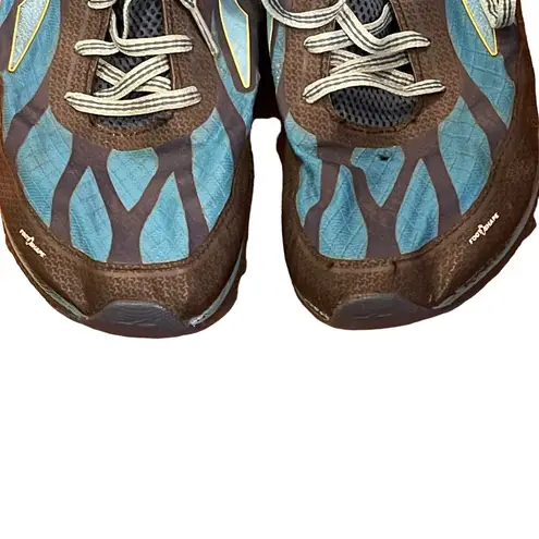 Altra Superior 3.0 Womens Blue Athletic Lace Up Low Trail Running Shoes Size 10