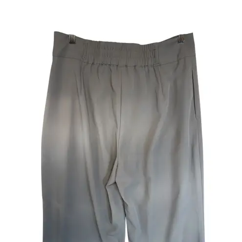 Halara Wide Leg Pants Gray High Waist Old Money Capsule Wardrobe Size Large