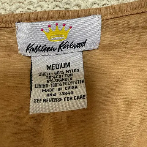 Vintage Y2K Babydoll K. Kirkwood Lace V Neck Tank Cami SZ M Softgirl Work Lined Size M