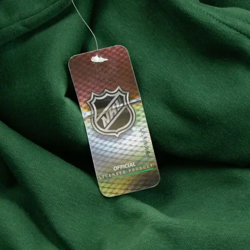 NHL Minnesota Wild Women's Fleece Hooded Sweatshirt in Dark Green, Large Green