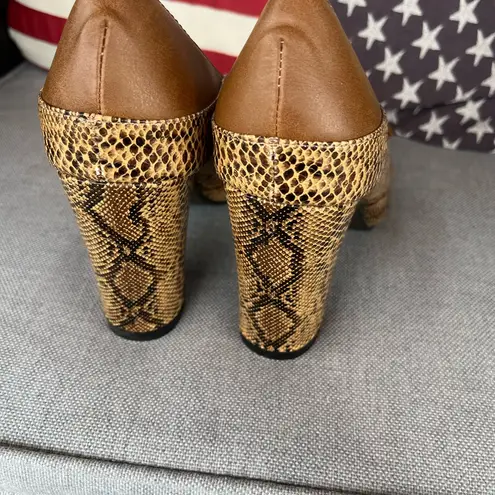 Beacon Passion Snakeskin Heels