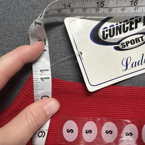 Alabama Crimson Tide Tank Top Womens Small Red NCAA Football Script A Ribbed