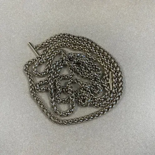 Furla Black Leather Mini Metropolis Chain Crossbody Bag - Preowned