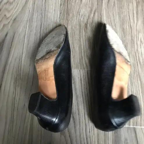 Salvatore Ferragamo Leather Pumps 2” Heels