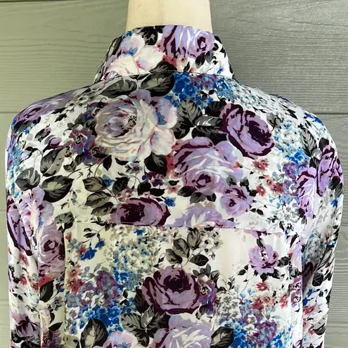 T Tahari  Floral Blouse