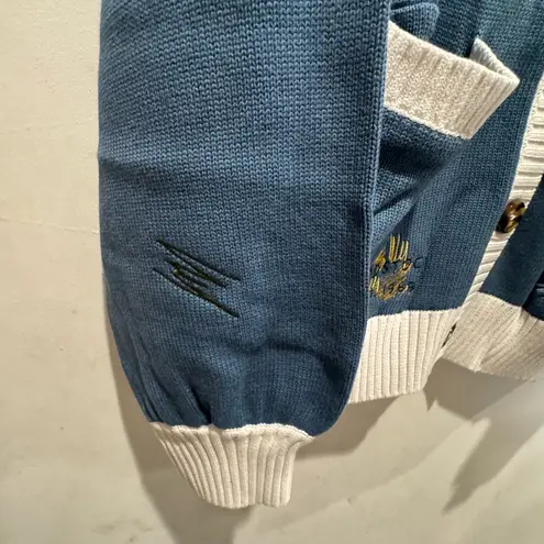 Samii Ryan X Peanuts Snoopy Oversized Cardigan Blue Size L