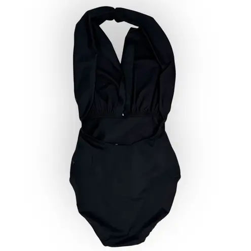Norma Kamali Halter One Piece Swimsuit Halter One Piece Swimsuit Size Small