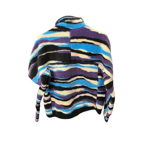 Mountain Hardwear Mountain‎ HardWear Womens Size S  HiCamp Fleece Pullover. Black, Blue, Purple.