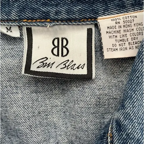 Bill Blass Vintage  Denim Jacket cropped