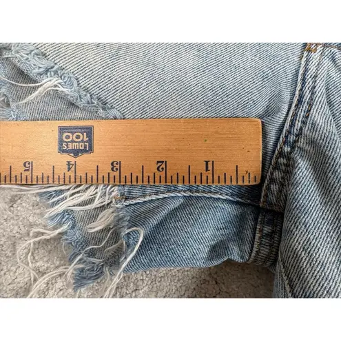 Abercrombie & Fitch abercrombie mid rise boyfriend short 27/4 curve love cut off - Image 5