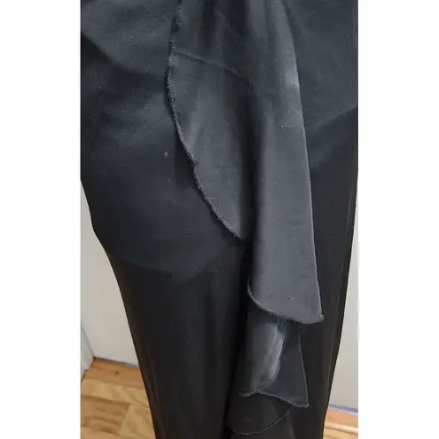 B. Smart Black Halter Evening Gown Formal Dress Rhinestone Embellished 7/8 - Image 8