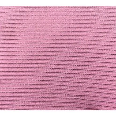 Lululemon  Micro Stripe Pink 105 F Singlet Racerback Tank Top Size 8